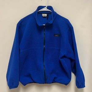 LL Bean Vintage Zip Up Jacket